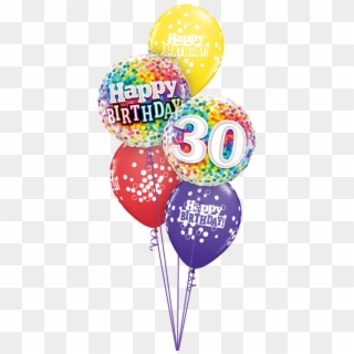 Birthday Age Confetti Classic - Balloon, HD Png Download