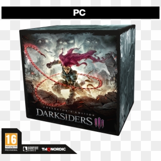 Pc 3d Packshot Pegi 2018 08 29 - Darksiders 3 Collector's Edition Australia, HD Png Download