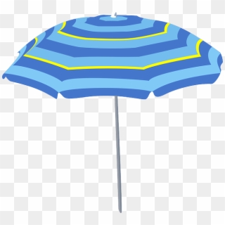 640 X 585 3 - Blue Beach Umbrella Clipart, HD Png Download