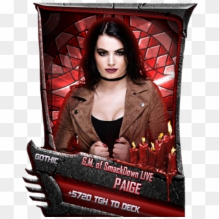Supercard Support Paige S5 22 Gothic - Poster, HD Png Download