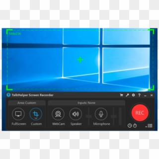 Talkhelper Screen Recorder For Windows, HD Png Download