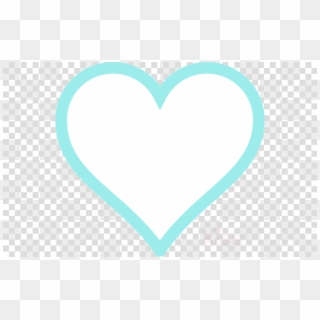 Tiffany Blue Heart Png Clipart Blue Clip Art - ハート イラスト 背景 透過, Transparent Png