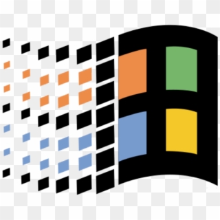 Microsoft Windows Clipart Windows - Windows 98 Logo Png, Transparent Png