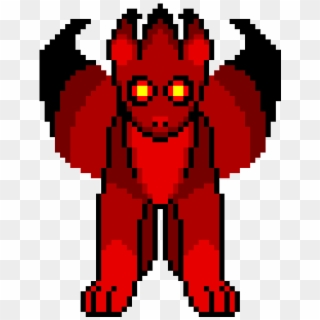 Red Dragon - Pixel, HD Png Download