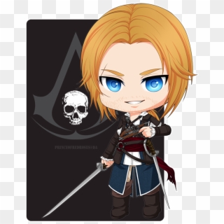 Is This Your First Heart - Assassin's Creed Edward Chibi, HD Png Download