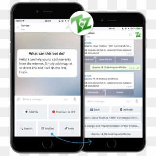 Messaging App Telegram Now Easily Downloads Torrents - Telegram Movie Download App, HD Png Download