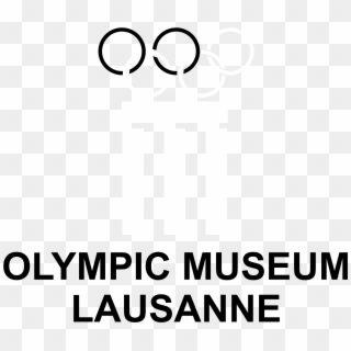 Olympic Museum Lausanne Logo Png Transparent & Svg - Olympic Museum, Png Download