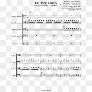 Daft Punk Medley - Kirby Nightmare In Dreamland Sheet Music, HD Png Download
