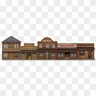 Wild West Png - Old West Town Clipart, Transparent Png