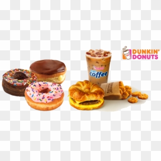 853 X 371 1 - Dunkin Donuts Donut Png, Transparent Png