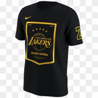500 X 667 10 - Black Mamba Lakers T Shirt, HD Png Download