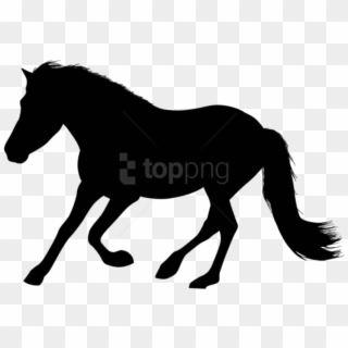 Free Png Running Horse Silhouette Png - Clip Art, Transparent Png
