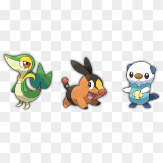 Pokemon Black and White Starters (Fake) 