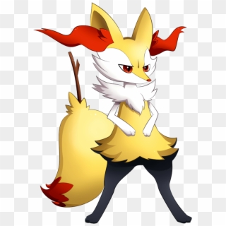 Pokemon Braixen Is A Fictional Character Of Humans - Fennec Fox Pokemon, HD Png Download