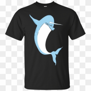 Funny Narwhal Dab T Shirt - T-shirt, HD Png Download