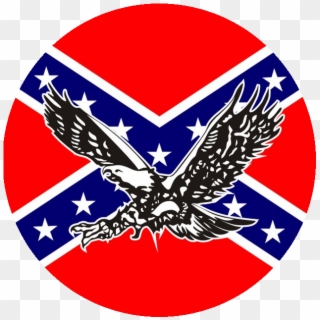 Confederate Flag Circle Png, Transparent Png