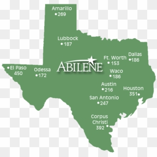 Abilene, Easily Accessible By Four Major Highways, - Can The World's Population Fit In Alaska, HD Png Download