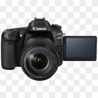 Download Canon 80d Dslr Camera Png Transparent Images - Canon 80d 18 135 Usm, Png Download