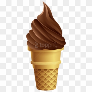 Free Png Download Choco Ice Cream Png Images Background - Ice Cream Cone, Transparent Png