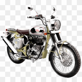 Royal Enfield Bullet Trials 500 Available In Green - Royal Enfield Bullet, HD Png Download