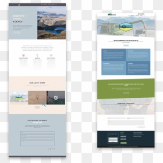 Cottontail Creative Montana Email Marketing Campaign - Brochure, HD Png Download