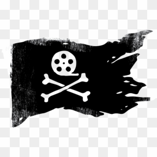 Piracy Transparent Background - Pirate Flag, HD Png Download