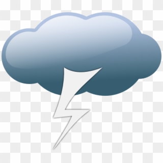 Cloudy Thunderstorm Cloud - Cloud Clipart, HD Png Download