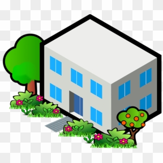 Free Clipart On Dumielauxepices - Transparent Background House Cartoon Transparent, HD Png Download