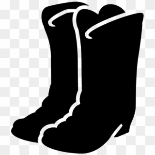 Cowboy Boots - Cowboy Boots Icon, HD Png Download