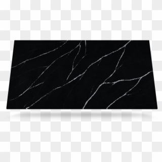With A Deep Black Base And Bright White Veins, “marquina” - Darkness, HD Png Download