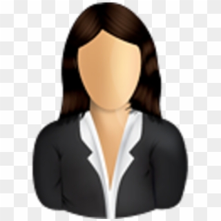 Female - Female Business User Icon, HD Png Download