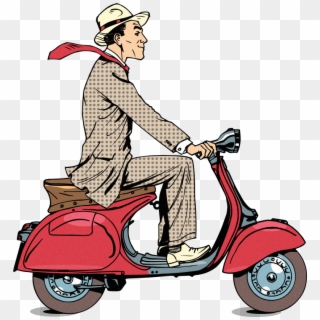 Bike - Vespa, HD Png Download