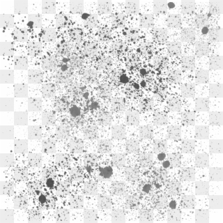 #particles #spray #splatter #art #design #pattern #foreground - Monochrome, HD Png Download