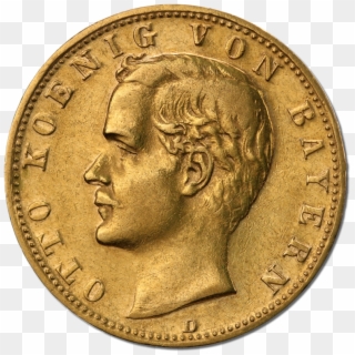 10 Mark King Otto Gold Coin - Coin, HD Png Download