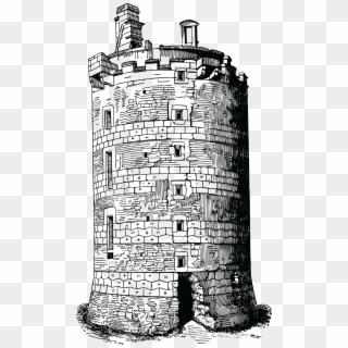 Free Clipart Of A Fortress Tower - Fort Png, Transparent Png