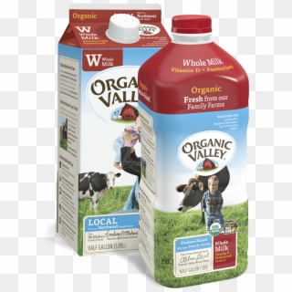 Farm Png - Organic Valley Whole Milk, Transparent Png