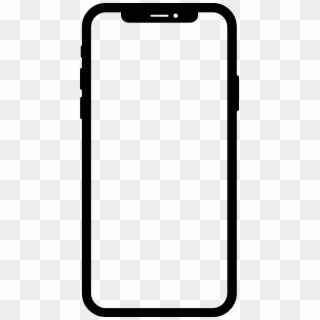 Iphone X Template Png, Transparent Png