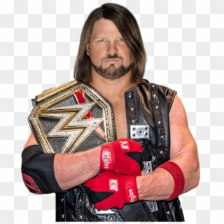 #wwe #ajstyles #wwechampion #smackdown #wwesuperstars - Shane Mcmahon Wwe Champion, HD Png Download