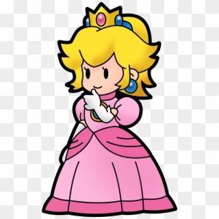 Permalink To Princess Peach Paper Download - Princess Peach Paper Mario, HD Png Download