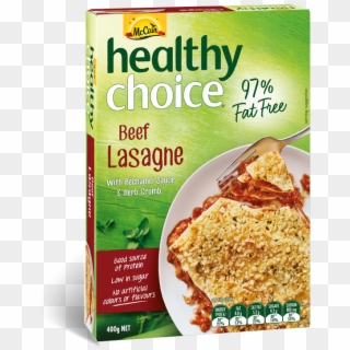 Healthy Choice Beef Lasagne 400g, HD Png Download
