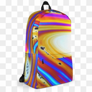 Coloful Soap Bubble Backpack - Printful Backpack, HD Png Download