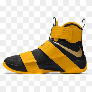 Nike Zoom Lebron Soldier 10 Bee Movie Colorway Custom - Basketball Shoe, HD Png Download
