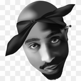 Tupac Whitney Png - 2pac Vector, Transparent Png