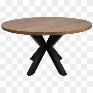 Beautiful Round Dining Table Oakland Cm Solid Mango - End Table, HD Png Download