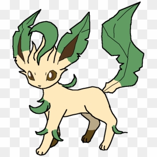 Leafeon - Hard Pokemon To Draw, HD Png Download