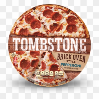 Tombstone Brick Oven Pepperoni Pizza - Tombstone Brick Oven Pizza, HD Png Download