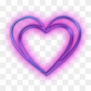 1024 X 1024 1 0 - Neon Hearts Transparent Background, HD Png Download