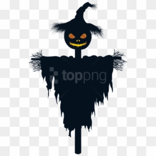 Download Halloween Pumpkin Scarecrow Png Images Background - Halloween Scarecrow Clip Art, Transparent Png