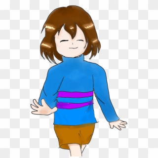 Undertale-frisk - Cartoon, HD Png Download