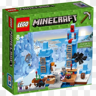Lego Minecraft The Ice Spikes 21131 , Png Download - Lego Minecraft The Ice Spikes, Transparent Png